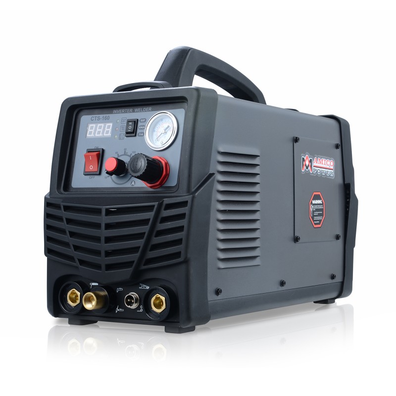 CTS-160, 30A Plasma Cutter, 160A TIG-Torch, 140A Stick Arc Welder, 115/230V Dual Voltage 3-in-1 Combo Welding
